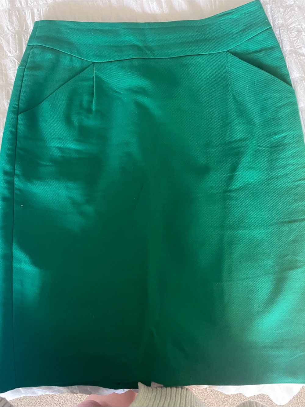 J. Crew Emerald Green Pencil Skirt